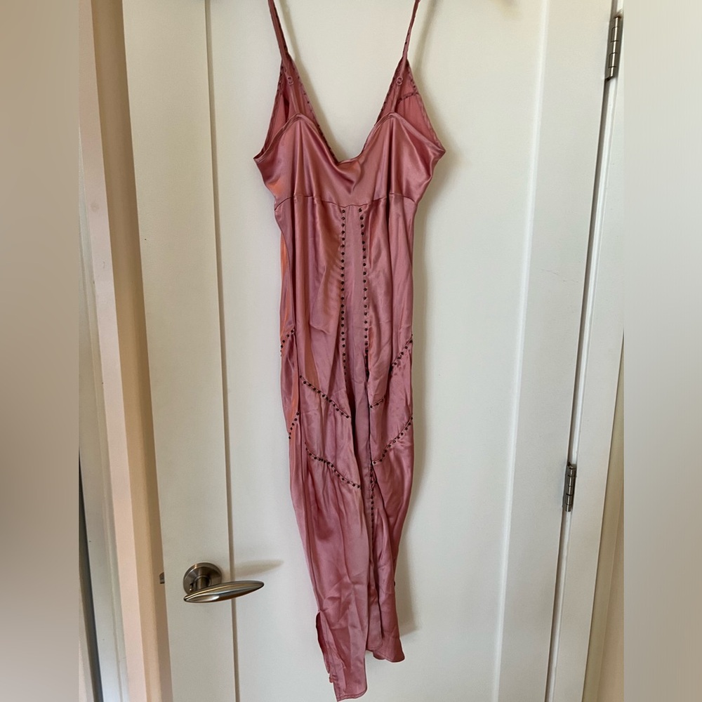 Gorgeous rosy pink slipdress